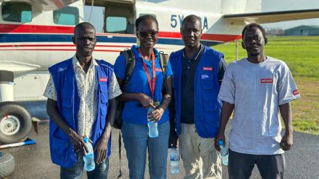Medair Team prepare for the Cholera response
