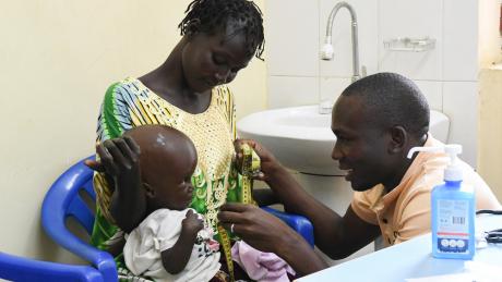 Dr Shadrack with Elizabeth and Angelo 