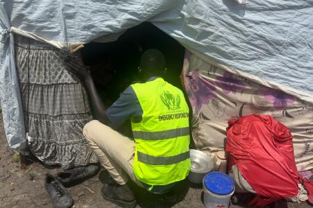 Refugee camp in Renk