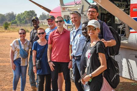 Petros Network Team in Torit