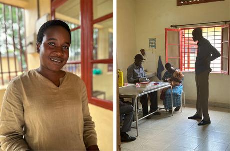 Rachel is a social worker ay the Usratuna Center run by OVCI La Nostra Famiglia 