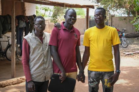 Motorbike Trio a year after medevac