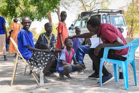 Dr Joseph Maker diagnoses 9-year-old Chirillo with bacterial conjunctivitis 
